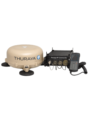 Thuraya IP Commander - Toughest Vehicular Satellite Broadband Terminal